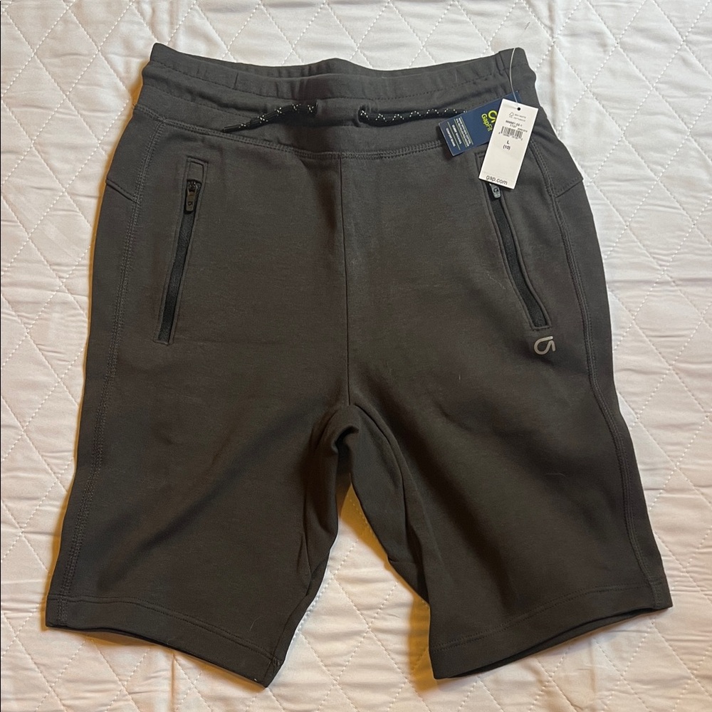 GAP Kids Neon Yellow, Black & Dark Gray  Shorts Trio - Picture 2 of 10